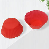 Flexible and durable silicone cupcake mould
