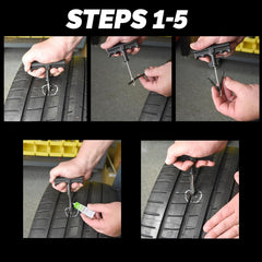 Quick seal brown emergency seal strips