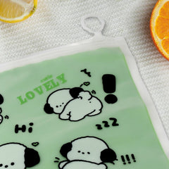 Different mixed design reusable pouches for stationery