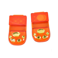 Fragrance Toilet Lid Lifter set on white background