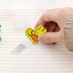 Colorful cartoon design eraser for kids