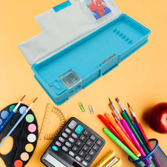 Cartoon multi-functional geometry box for kids