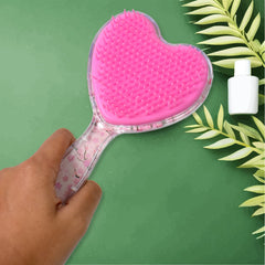 PureHeart Hair Brush angled view