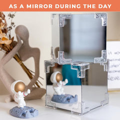 Decorative Tulip Flower LED Cube Night Lamp Set (1 Set / Mix Color)