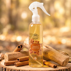 Sandal aura air freshener spray bottle