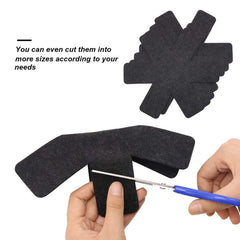 Cookware protected by felt pan dividers