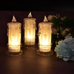 Festive glow from LED Tea Light Candles