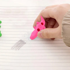 Animal eraser used as decorative stationery item