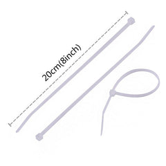 Diagram illustrating the dimensions of a 3.2x200mm cable tie