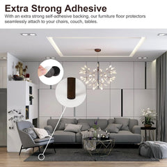 Soft noise insulation furniture pads