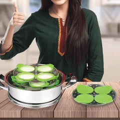 Silicone mould used for making dhokla