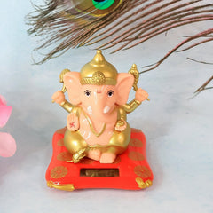 Side profile of Medium Lord Ganesha Figurine