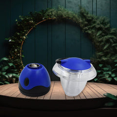 Camping light in outdoor setting
