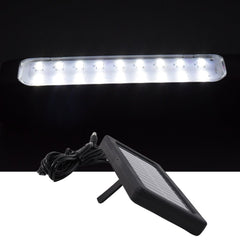 Eco Shine mode of the solar hanging light in use