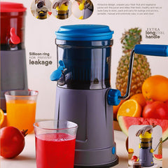 Juicer featuring silicone grip ring