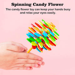 Twirl Treats variant of Spin Flower Candy rotating toy