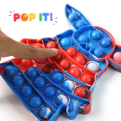 Cartoon Shape Silicone Pop It Fidget Toy