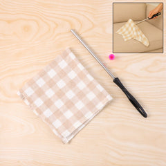 Handle dusting mop for precise cleaning