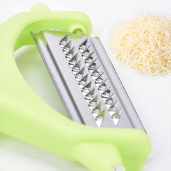 Peeler Slicers Shredders for Fruits and Vegetables, Cutter, Grater Kitchen Helper, Potato Fruits Peeler, Stainless Steel Sharp Blade with Non-Slip Handle (3 Pcs Set)