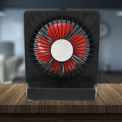 Portable desk fan front view