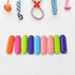 Close-up of snap-together magnetic blocks