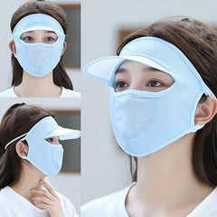 DeoDap Women UV Protection Cap with Built-in - main