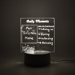 3D Acrylic Creative Lamp Decorative Light