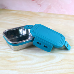 Top view of Apex 200ml container showing teal leak-proof lid