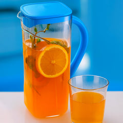 Leakproof Supermom plastic juice jug with secure lid