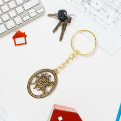 Durga Key Holder with Strong Chain