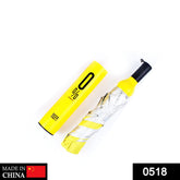 Pocket folding wine bottle umbrella fully open