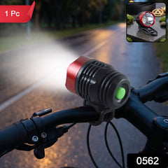 Compact bicycle headlight with handlebar mount, 1 piece