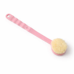 Close-up of soft bristles on Velvet Wipe back scrubber