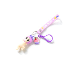 Character Keychain Attached to Bag