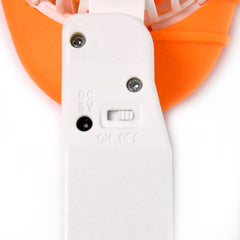 AirWhiz personal mini fan showing compact size