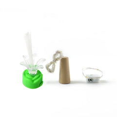 Mini fountain style LED light for festive décor