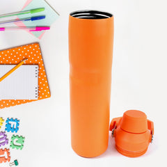 ThermoFlow insulated water bottle with vacuum technology