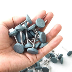 Rotary tool accessories with Grinding Head Mounted Stones