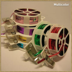 Twist tie roll securing garden plants