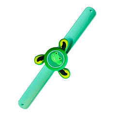 LED Light-Up Spinning Slap Bracelet