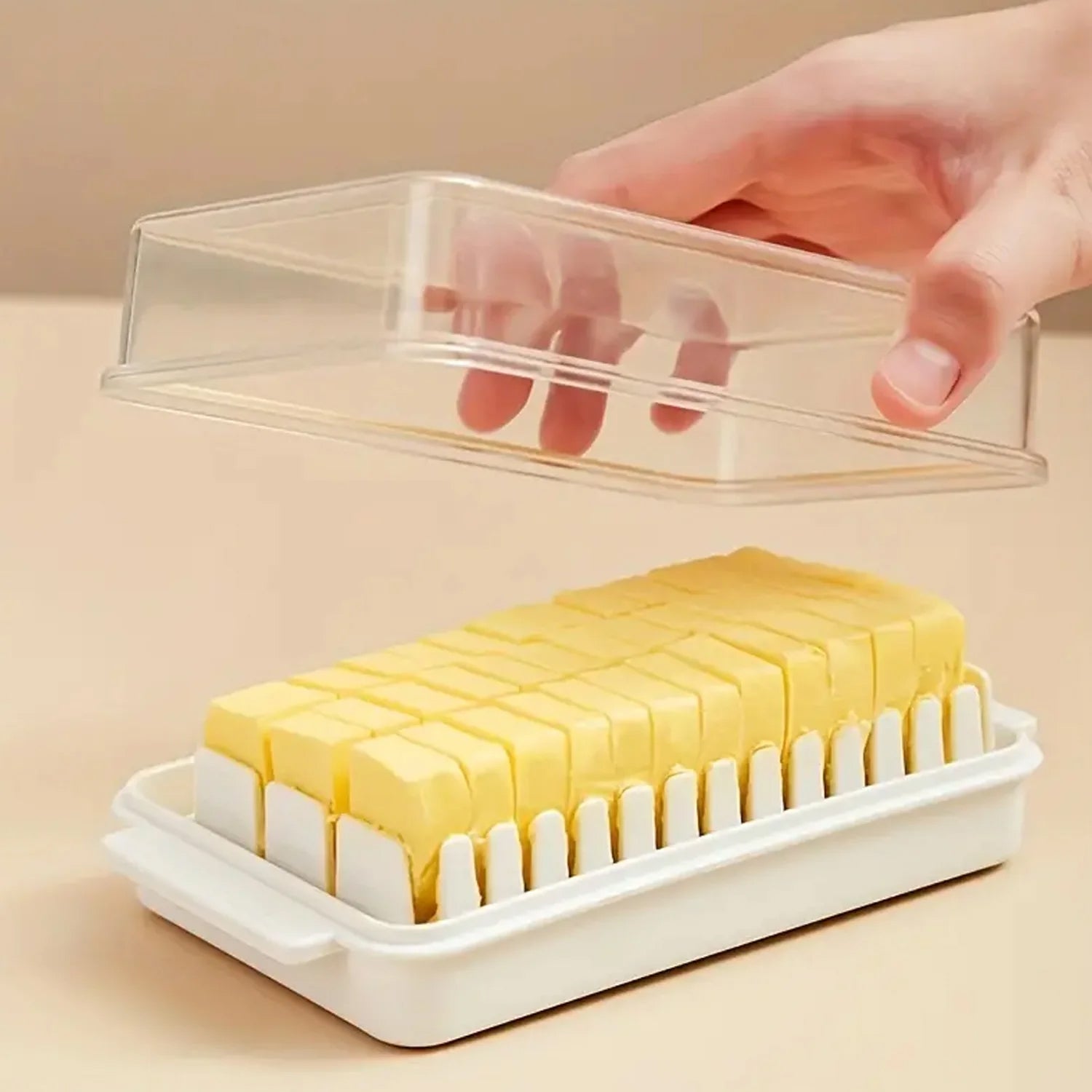 All-in-One Butter Slicer & Storage Box front view