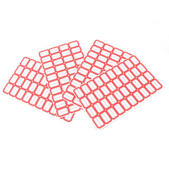 Organize desk with writable stickers