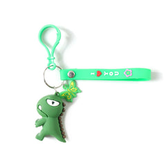 Pendant Keychain with Dinosaur Charm