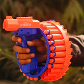 Electric toy gun with 28 soft EVA bullets for children
