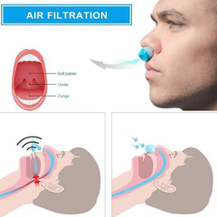 Portable Nose Clip for easier breathing