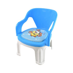 Stable baby chair with cushion for comfort