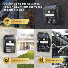 UV mosquito zapper wall light for garden