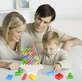 3D Tower Balance Game 16-piece set blocks