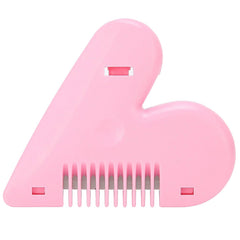 Baby hair scissors with ergonomic handle