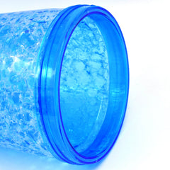 Tumbler with reusable straw